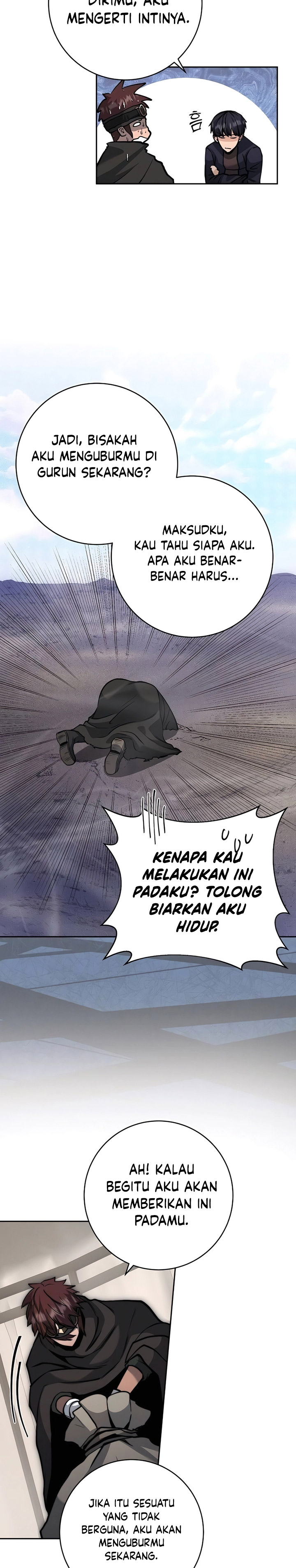 Holy Emperor’s Grandson is a Necromancer Chapter 57 Bahasa Indonesia