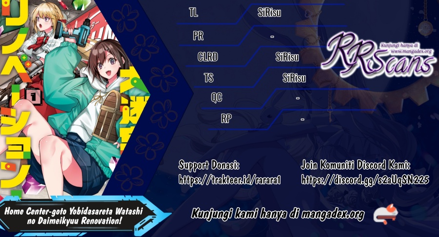 Home Center-goto Yobidasareta Watashi no Daimeikyuu Renovation! Chapter 05 Bahasa Indonesia