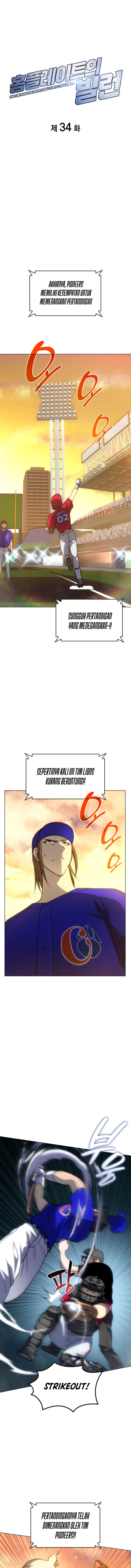 Home Plate Villain Chapter 34 Bahasa Indonesia