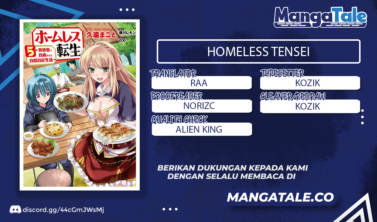 Homeless Tensei: Isekai de Jiyuu Sugiru Majutsu Jisoku Chapter 16.2 Bahasa Indonesia
