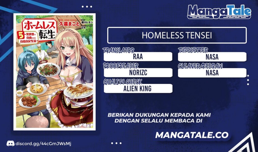 Homeless Tensei: Isekai de Jiyuu Sugiru Majutsu Jisoku Chapter 17.2 Bahasa Indonesia