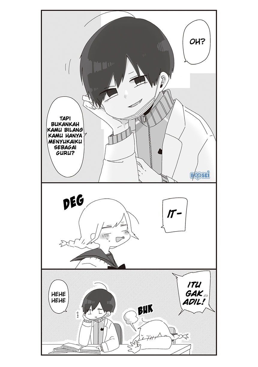 Homura-sensei wa Tabun Motenai Chapter 23 Bahasa Indonesia