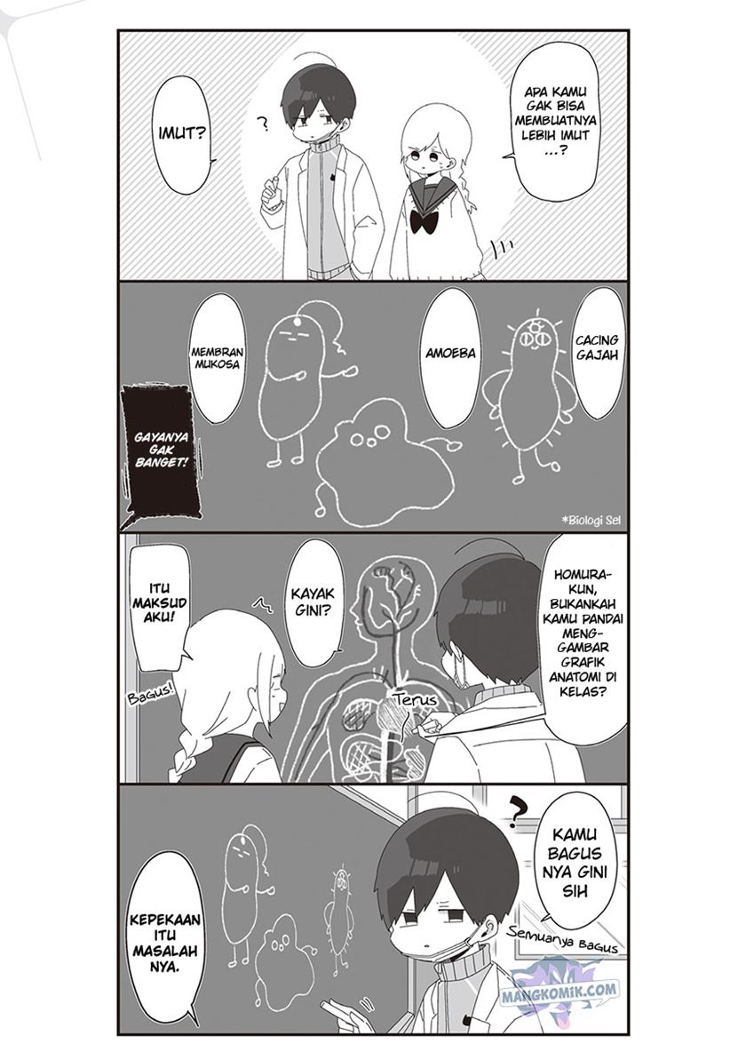 Homura-sensei wa Tabun Motenai Chapter 39 Bahasa Indonesia