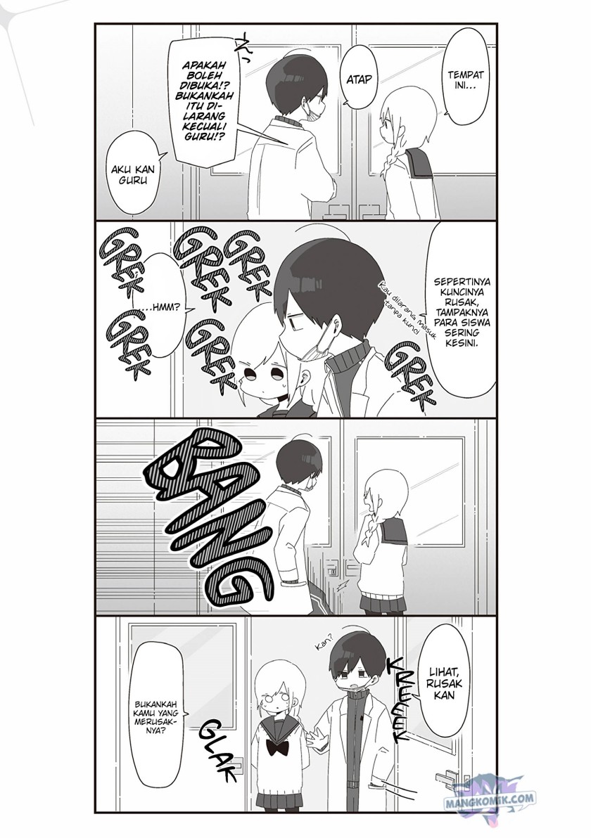 Homura-sensei wa Tabun Motenai Chapter 43 Bahasa Indonesia