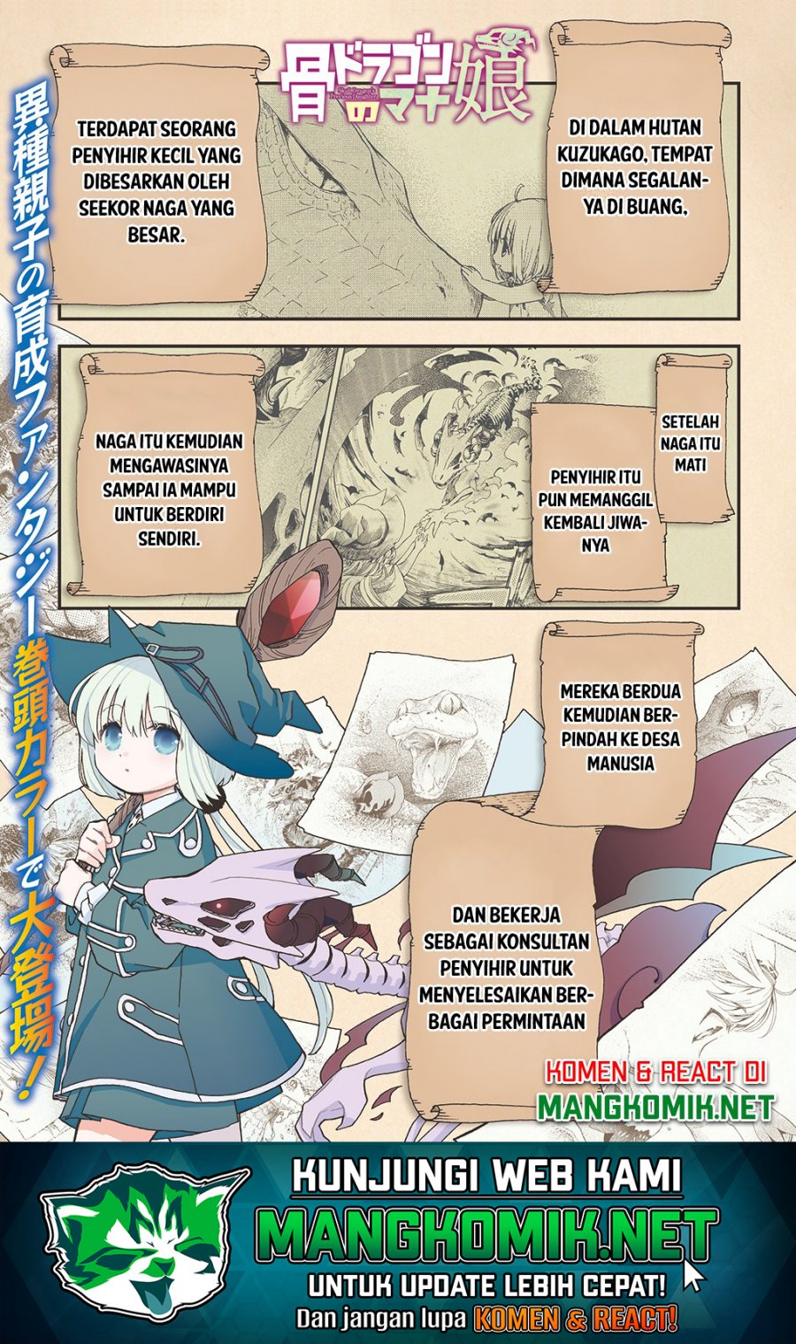 Hone Dragon no Mana Musume Chapter 13 Bahasa Indonesia