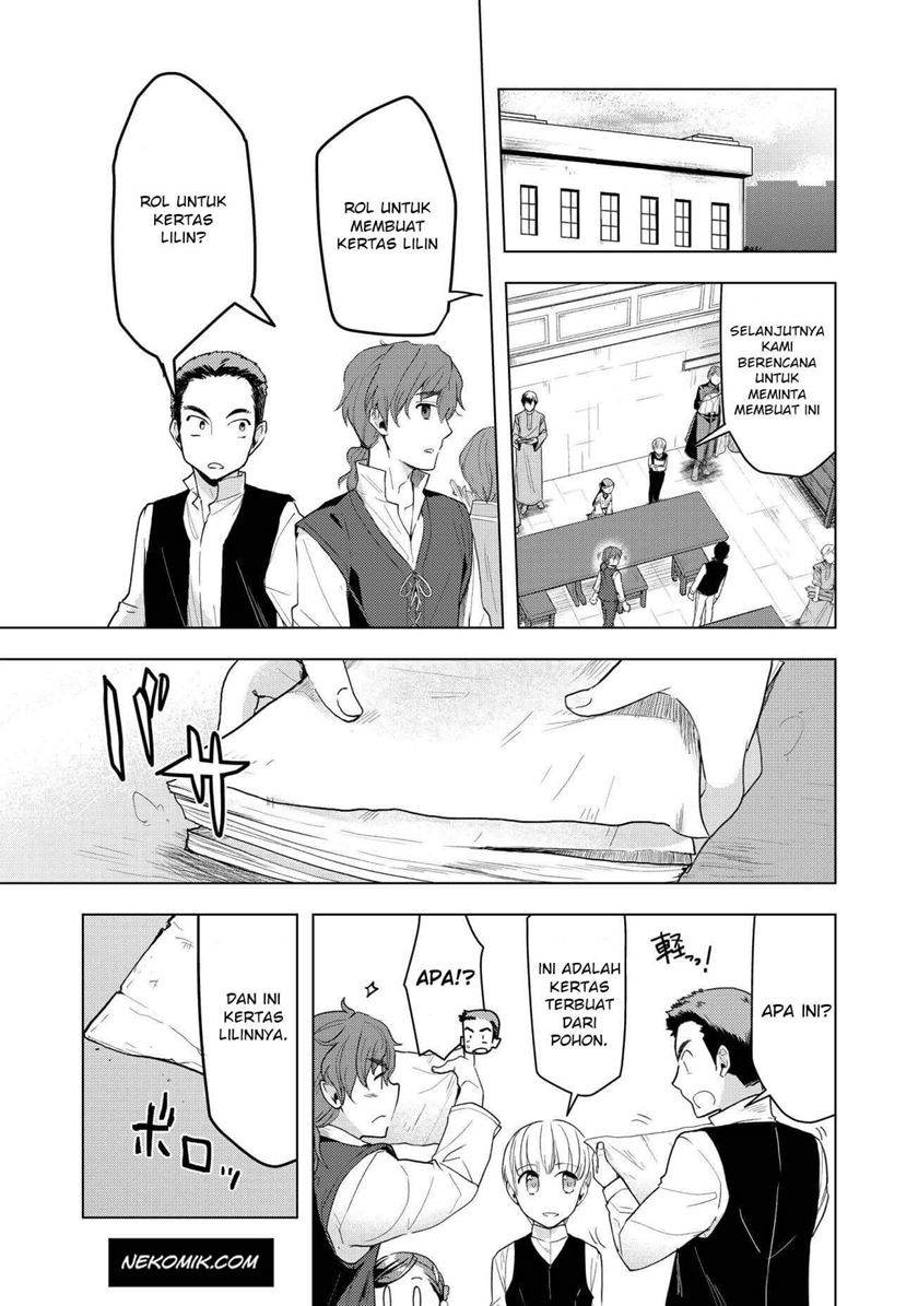 Honzuki no Gekokujou: Part 3 Chapter 15 Bahasa Indonesia