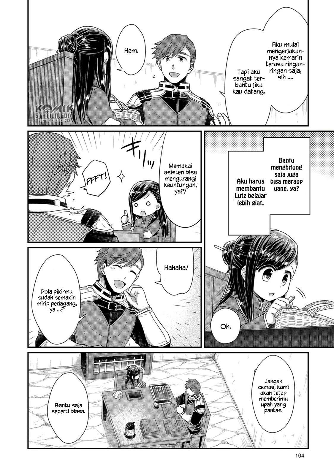 Honzuki no Gekokujou Chapter 23 Bahasa Indonesia