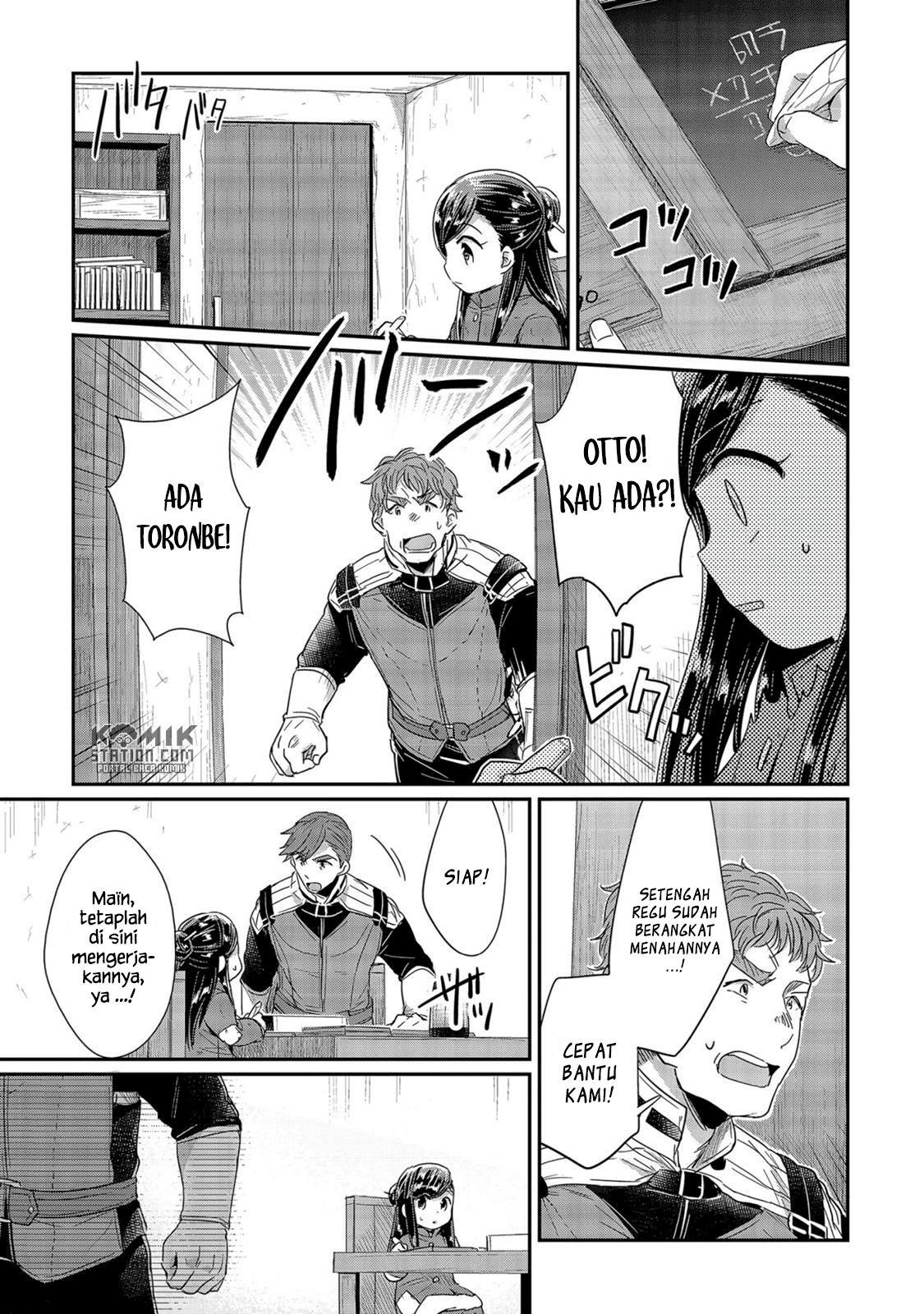 Honzuki no Gekokujou Chapter 23 Bahasa Indonesia