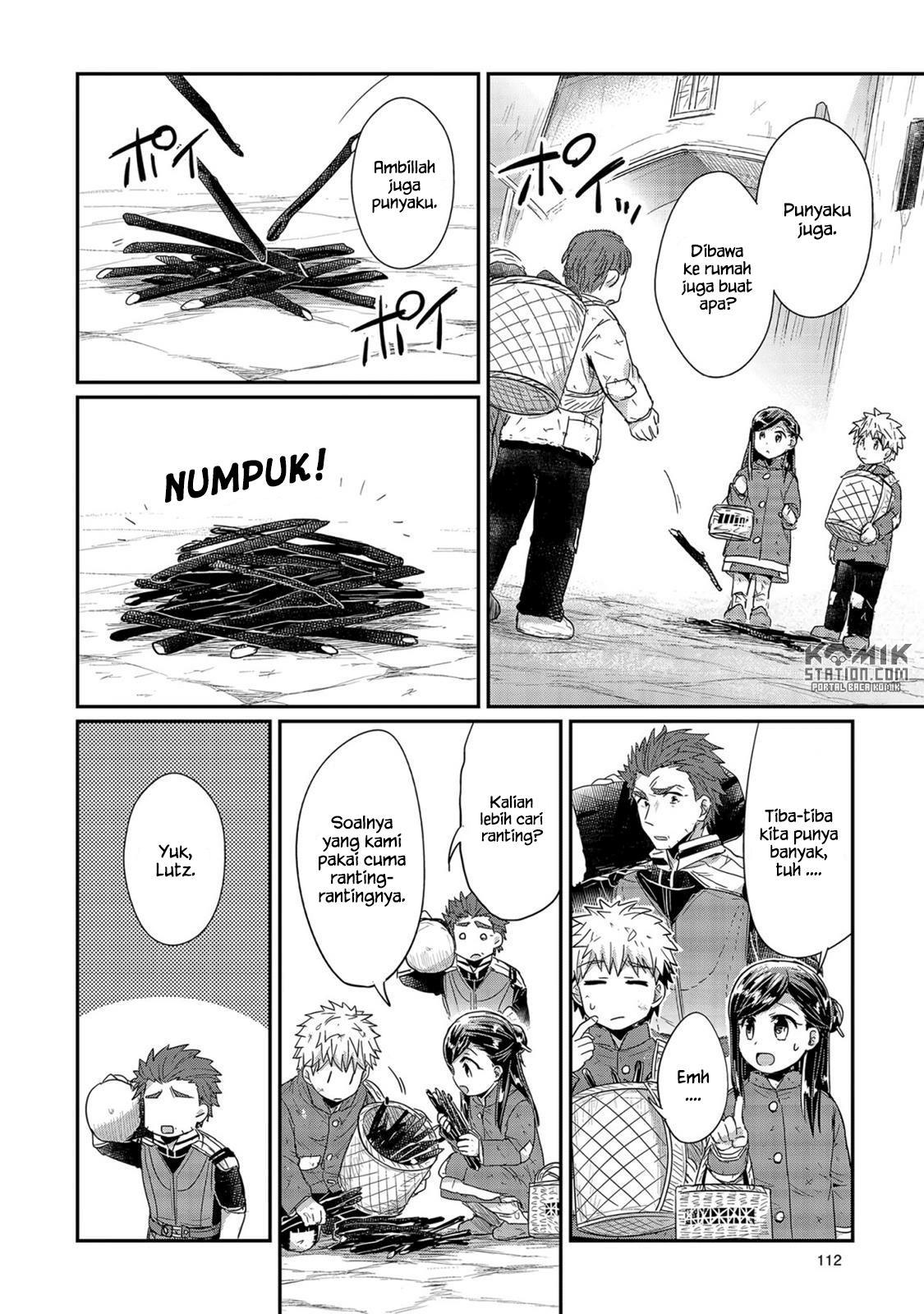 Honzuki no Gekokujou Chapter 23 Bahasa Indonesia