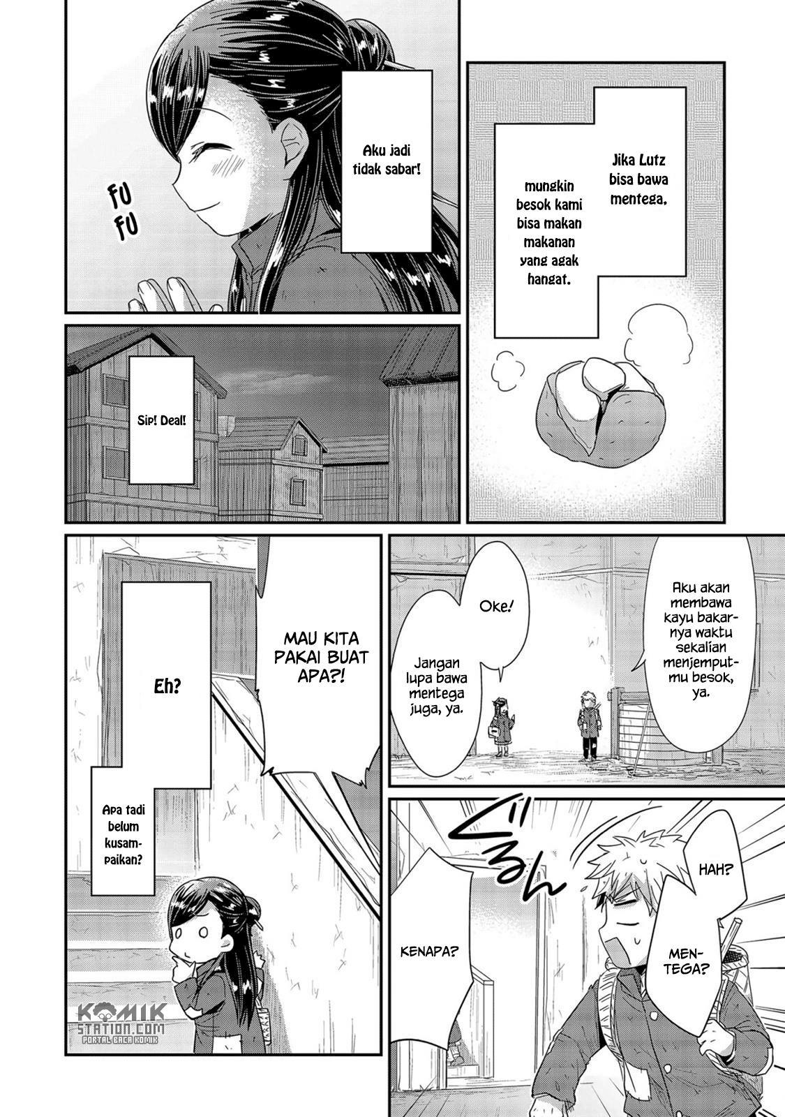 Honzuki no Gekokujou Chapter 23 Bahasa Indonesia