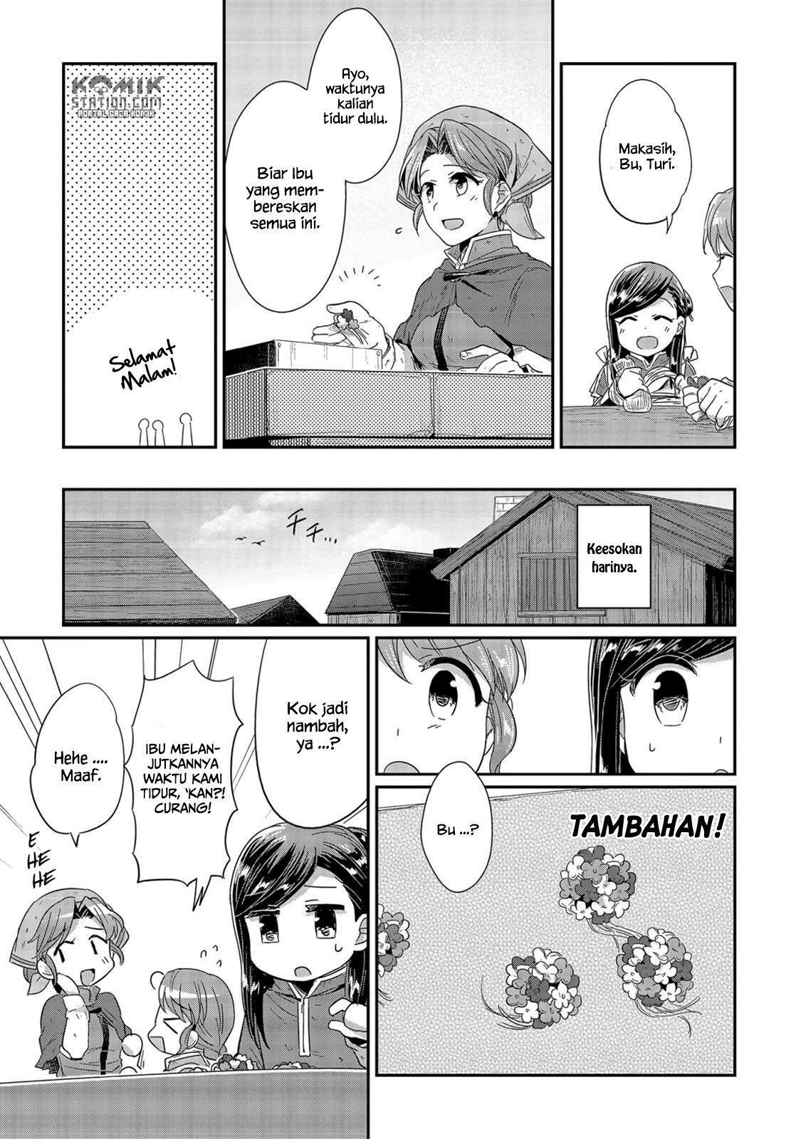 Honzuki no Gekokujou Chapter 23 Bahasa Indonesia