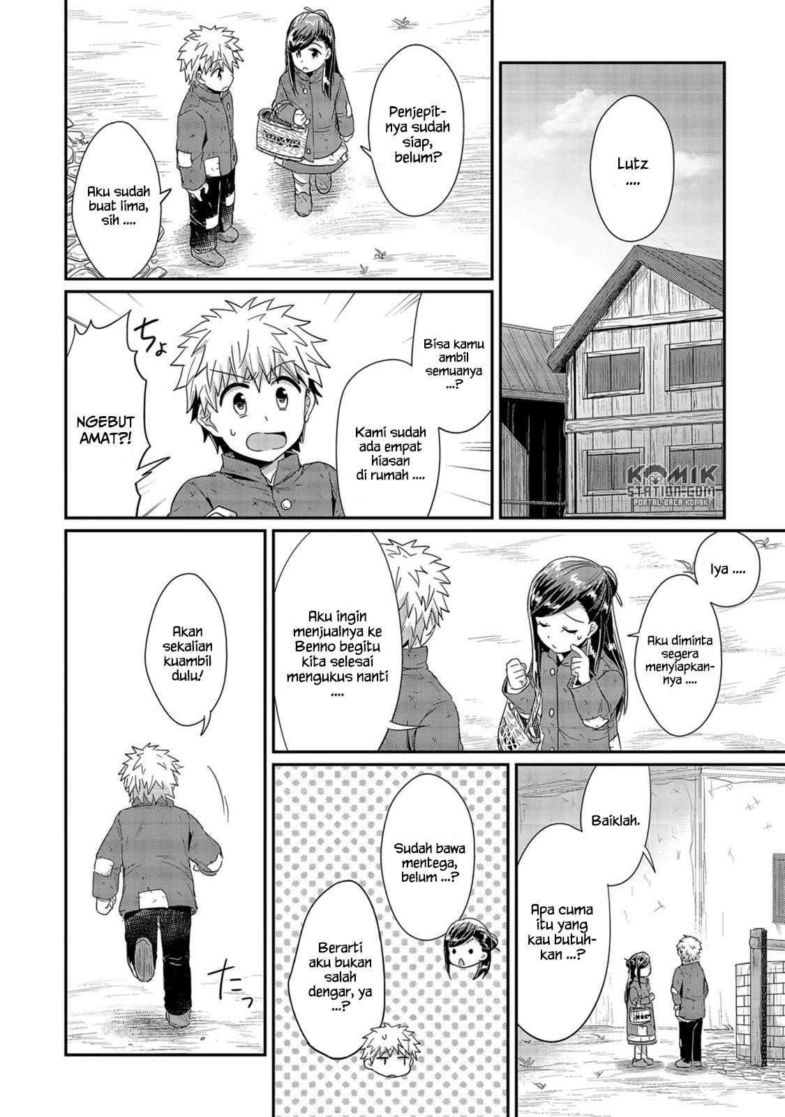 Honzuki no Gekokujou Chapter 23 Bahasa Indonesia