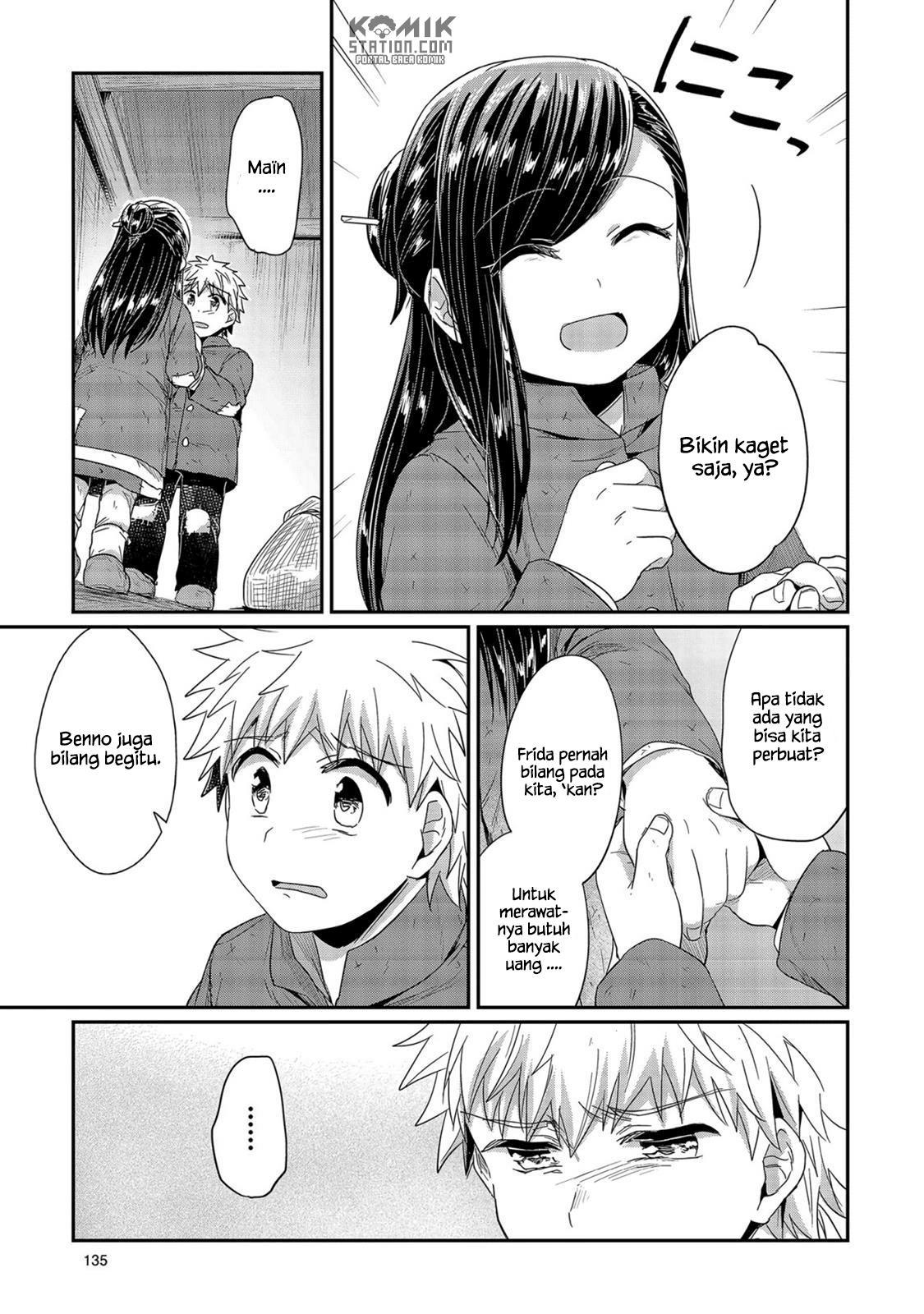 Honzuki no Gekokujou Chapter 23 Bahasa Indonesia