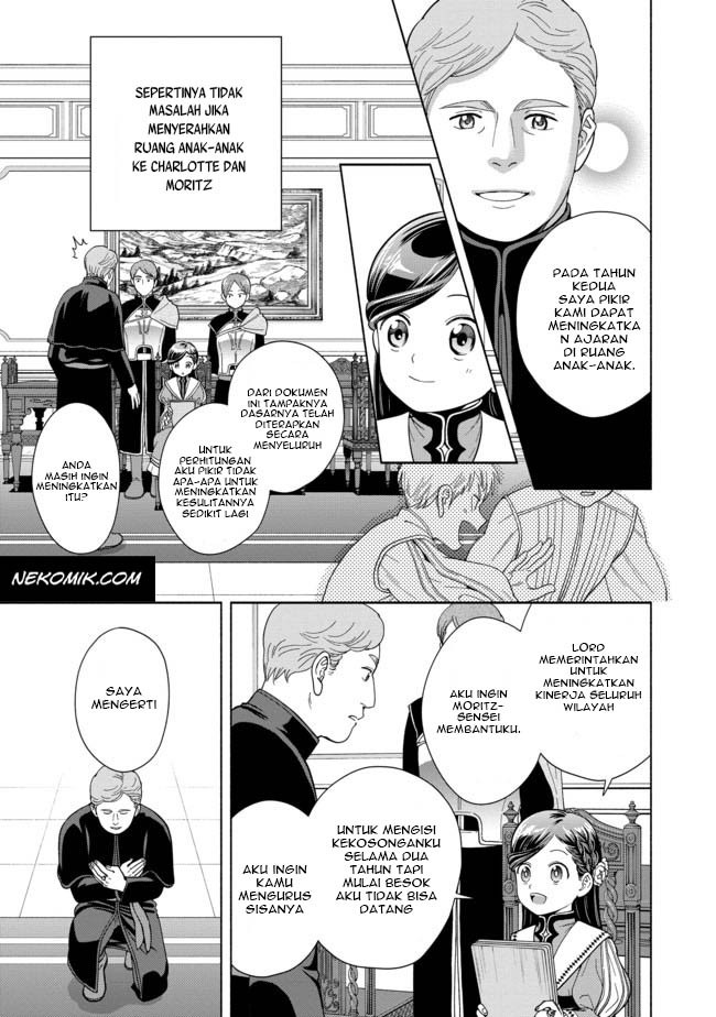 Honzuki no Gekokujou Part 4 Chapter 03 Bahasa Indonesia