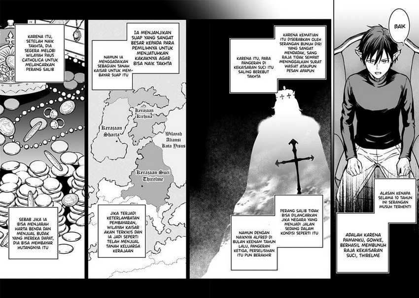 Horobi no Kuni no Seifukusha – Maou wa Sekai wo Seifuku suru you desu Chapter 31 Bahasa Indonesia