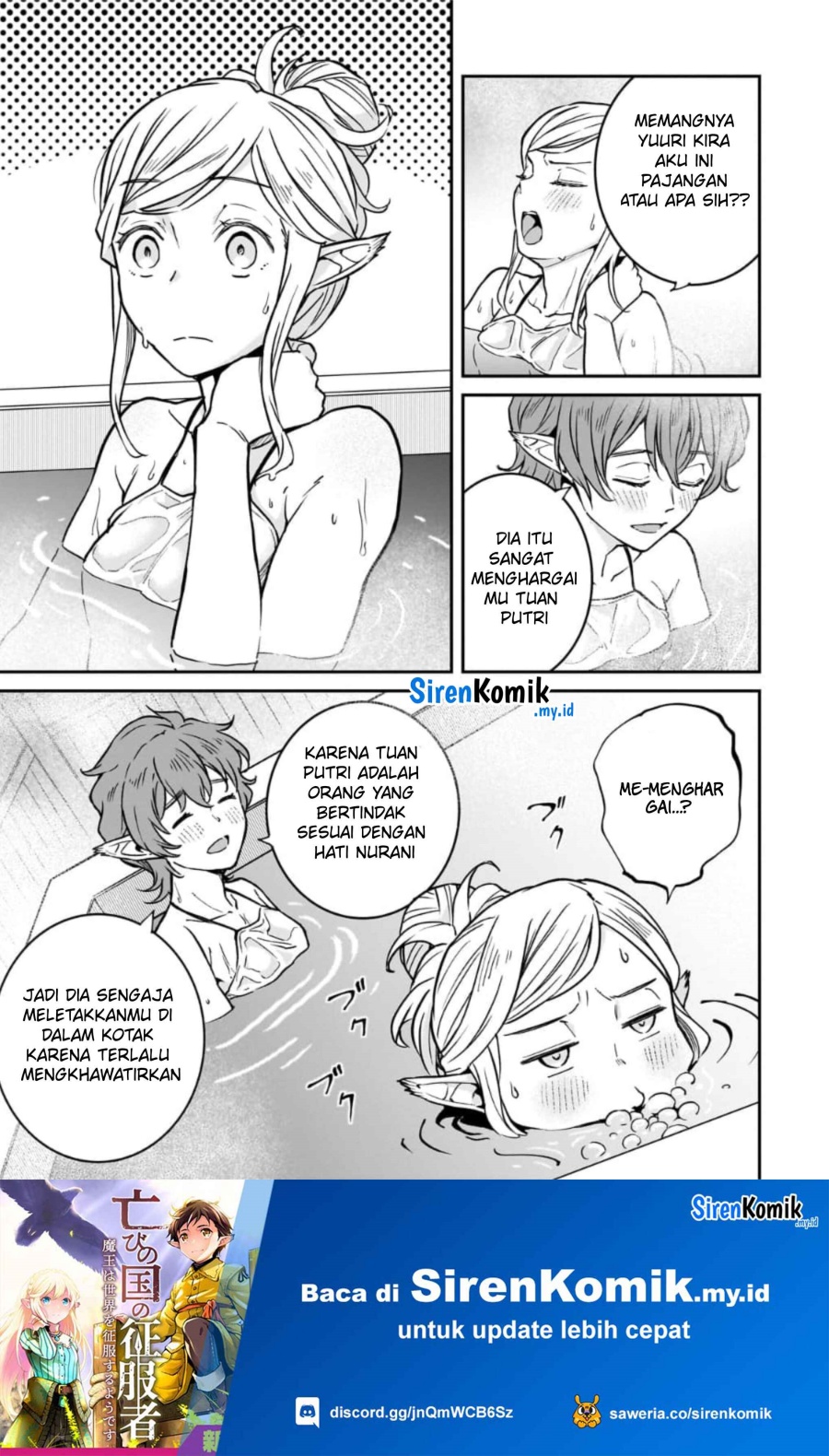 Horobi no Kuni no Seifukusha – Maou wa Sekai wo Seifuku suru you desu Chapter 33 Bahasa Indonesia