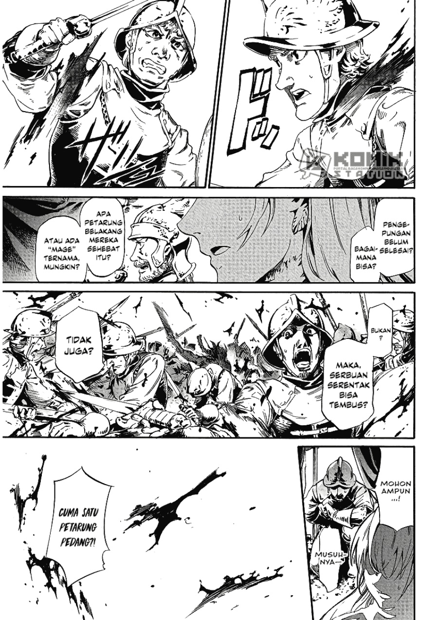 Horyo Eiyuu: Sute koma ni sareta Kendo wa Tekikoku de Nariagaru chapter 1