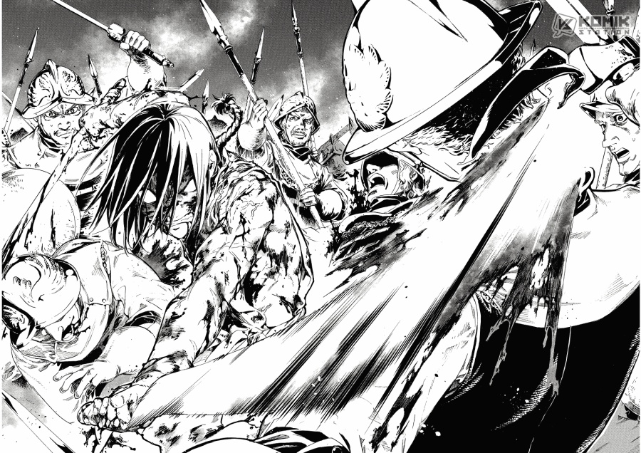 Horyo Eiyuu: Sute koma ni sareta Kendo wa Tekikoku de Nariagaru chapter 1