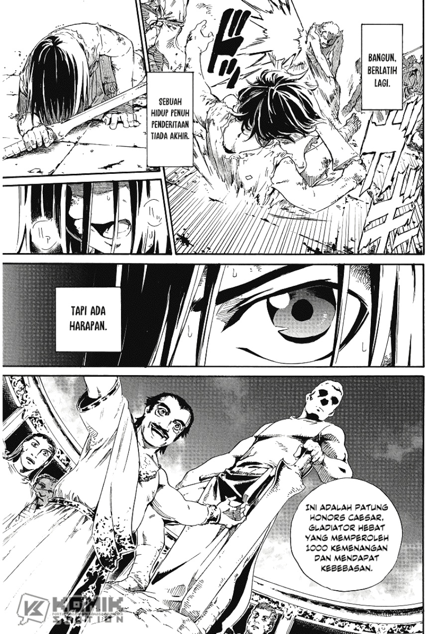 Horyo Eiyuu: Sute koma ni sareta Kendo wa Tekikoku de Nariagaru chapter 1