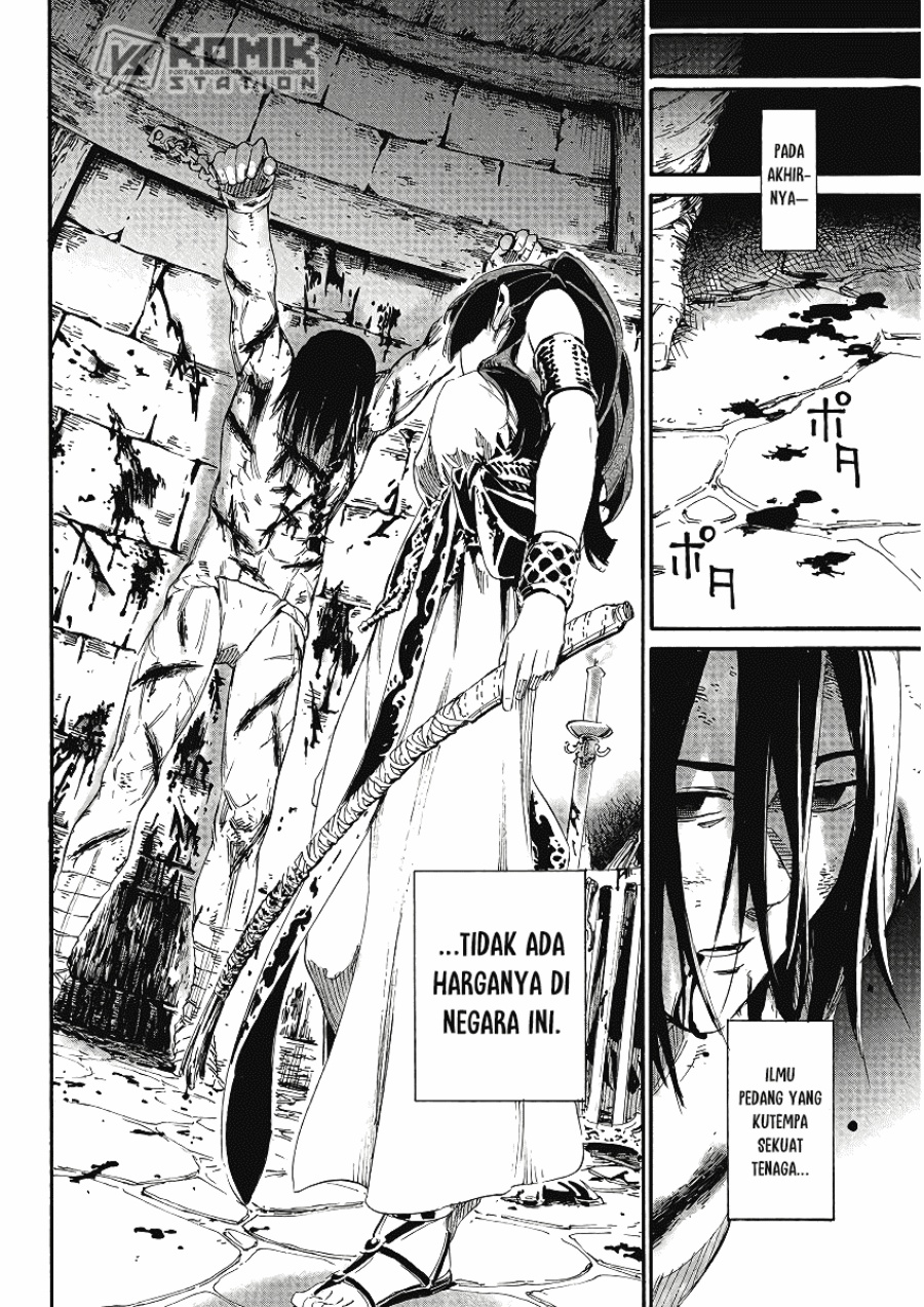 Horyo Eiyuu: Sute koma ni sareta Kendo wa Tekikoku de Nariagaru chapter 1