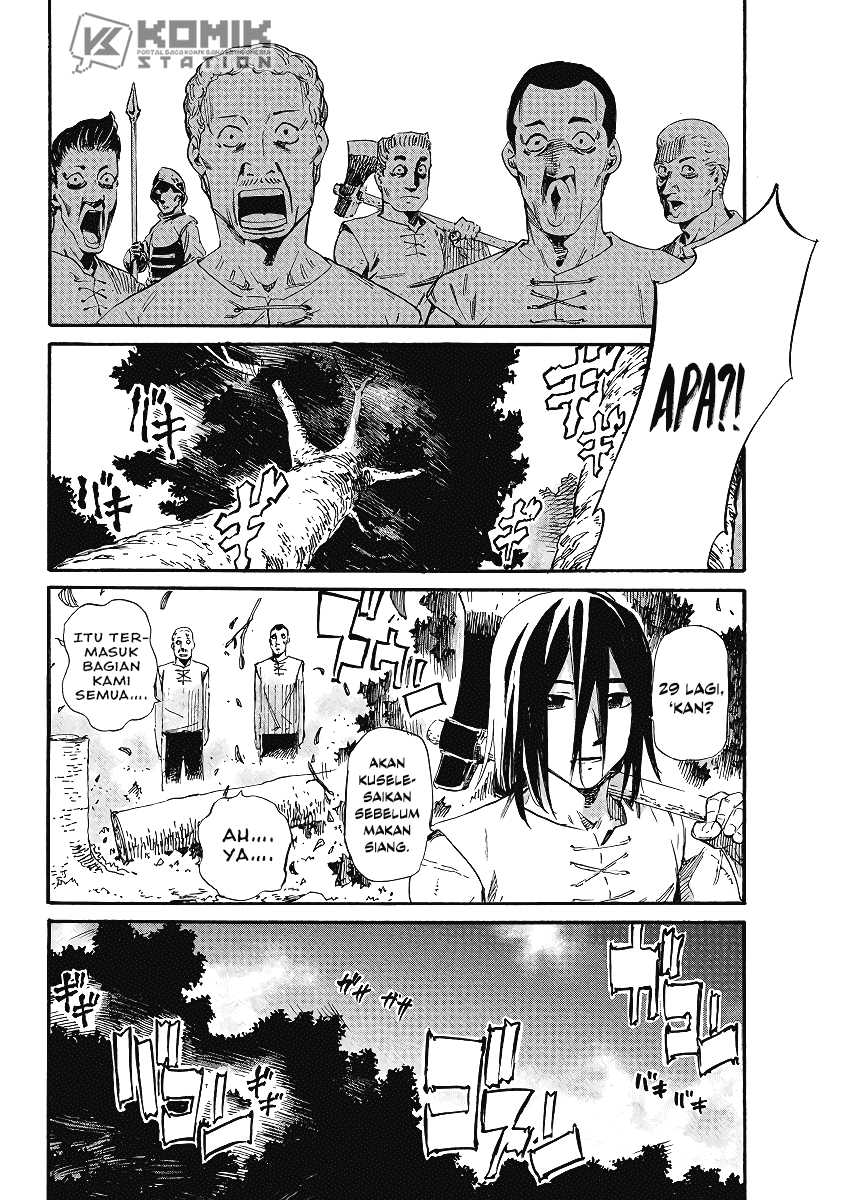 Horyo Eiyuu: Sute koma ni sareta Kendo wa Tekikoku de Nariagaru chapter 2