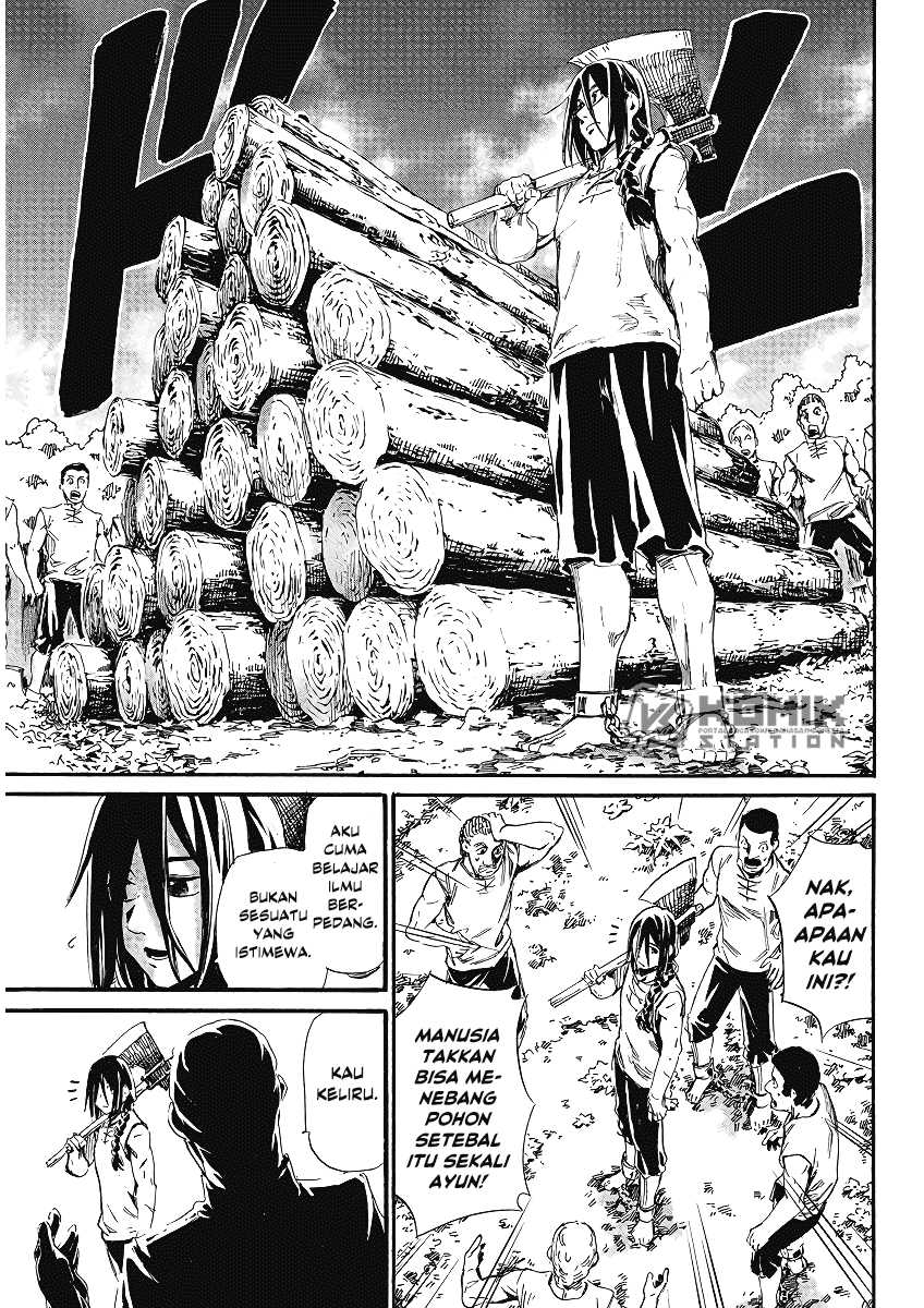 Horyo Eiyuu: Sute koma ni sareta Kendo wa Tekikoku de Nariagaru chapter 2