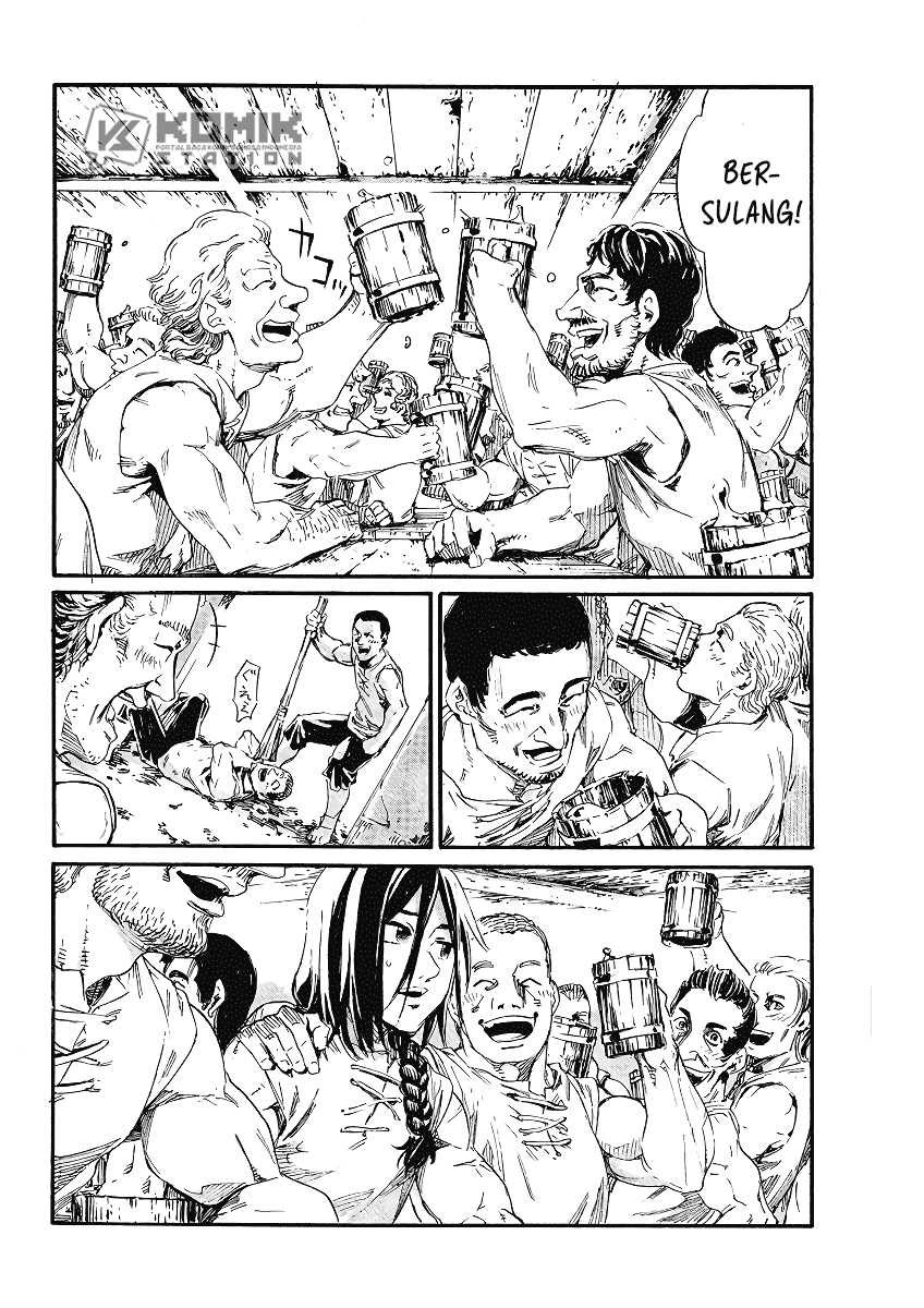 Horyo Eiyuu: Sute koma ni sareta Kendo wa Tekikoku de Nariagaru chapter 2