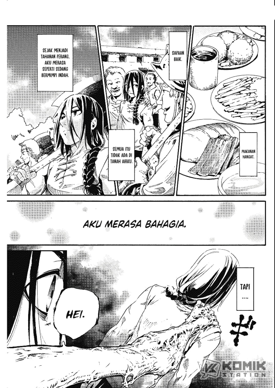Horyo Eiyuu: Sute koma ni sareta Kendo wa Tekikoku de Nariagaru Chapter 03 Bahasa Indonesia
