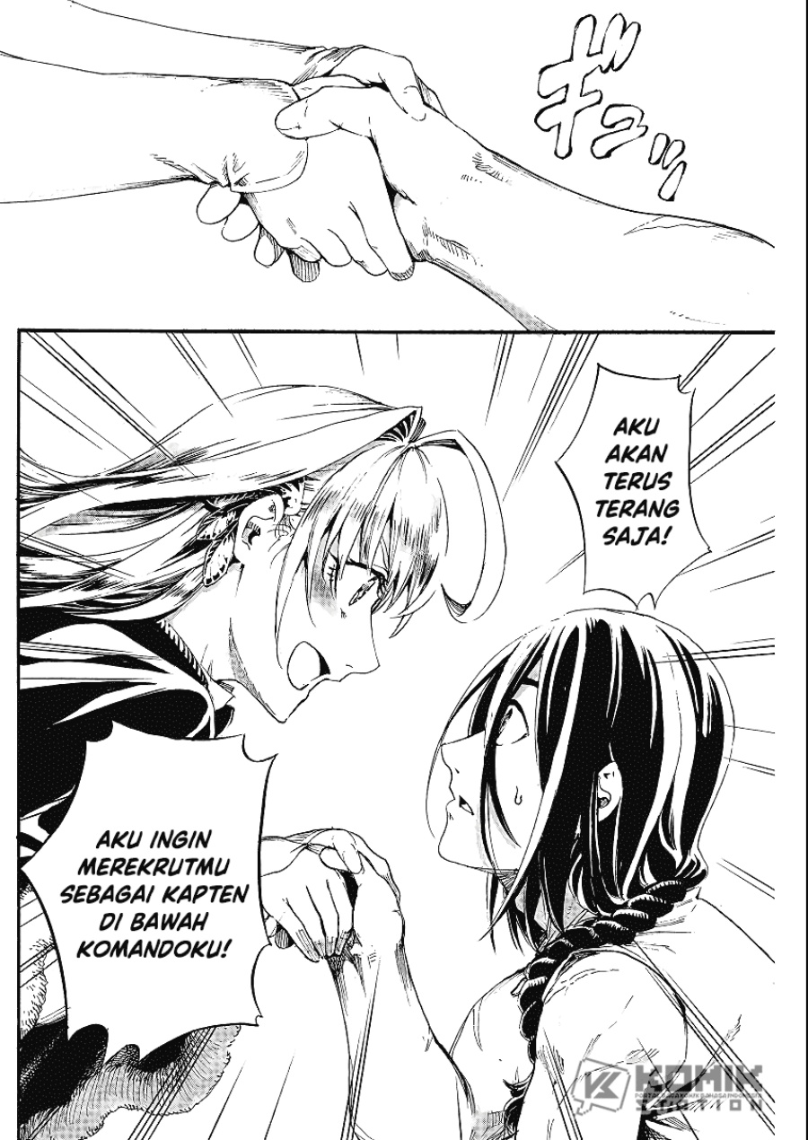 Horyo Eiyuu: Sute koma ni sareta Kendo wa Tekikoku de Nariagaru Chapter 03 Bahasa Indonesia
