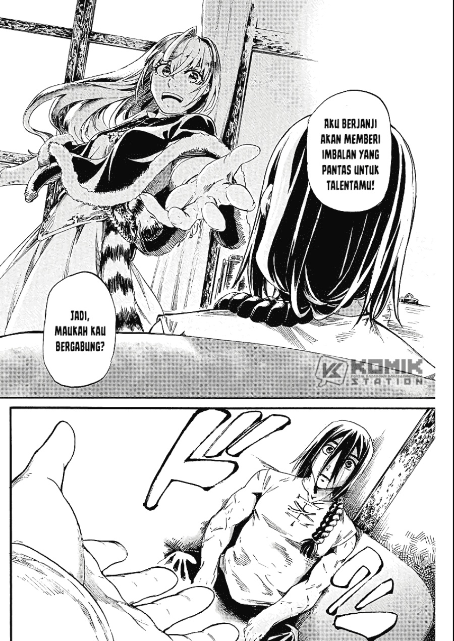 Horyo Eiyuu: Sute koma ni sareta Kendo wa Tekikoku de Nariagaru Chapter 03 Bahasa Indonesia