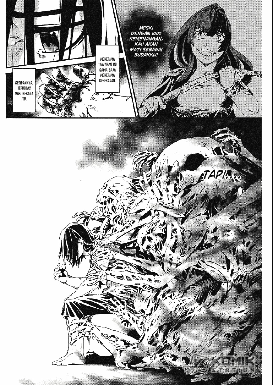 Horyo Eiyuu: Sute koma ni sareta Kendo wa Tekikoku de Nariagaru Chapter 03 Bahasa Indonesia