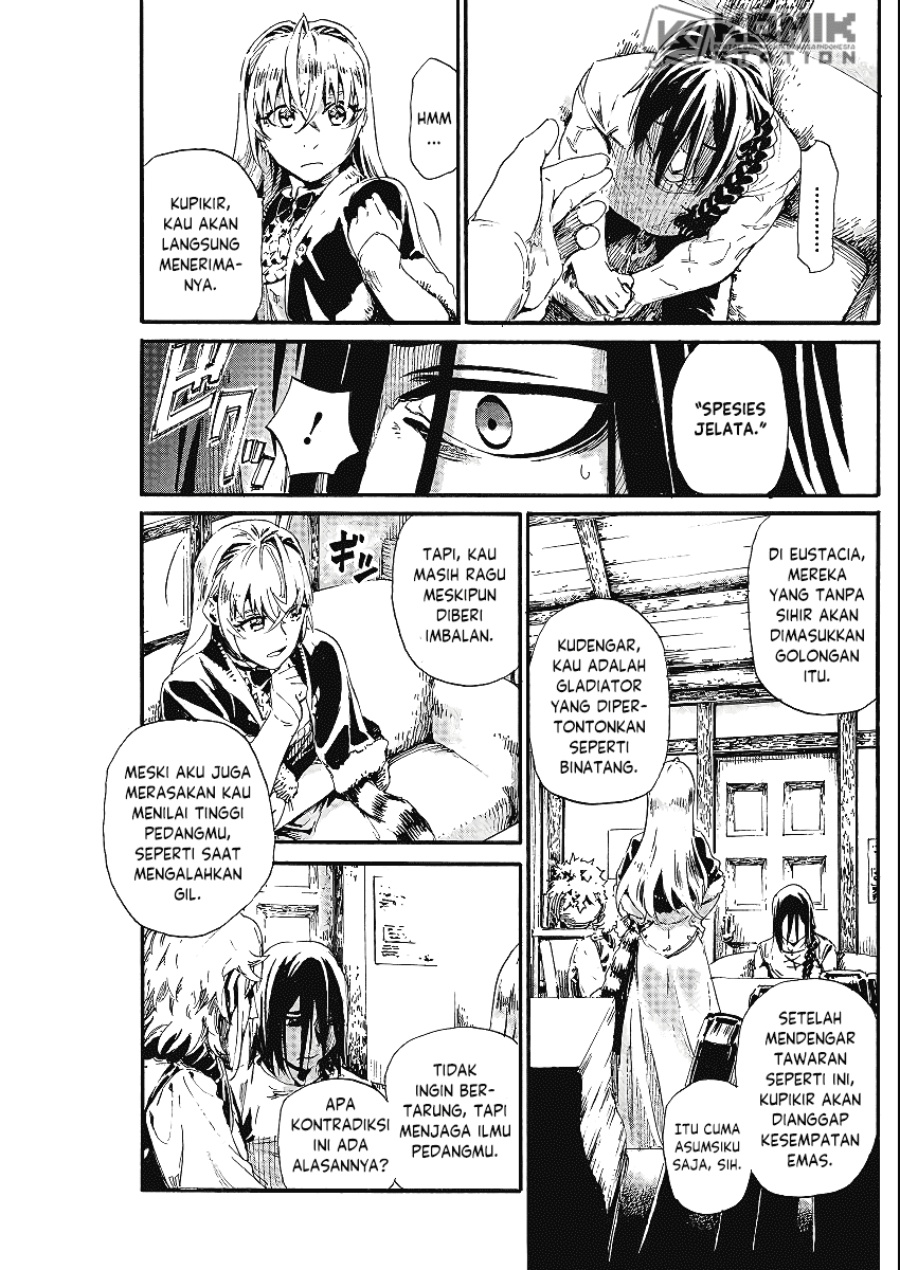 Horyo Eiyuu: Sute koma ni sareta Kendo wa Tekikoku de Nariagaru Chapter 03 Bahasa Indonesia