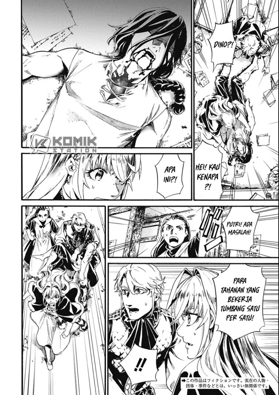 Horyo Eiyuu: Sute koma ni sareta Kendo wa Tekikoku de Nariagaru Chapter 04 Bahasa Indonesia