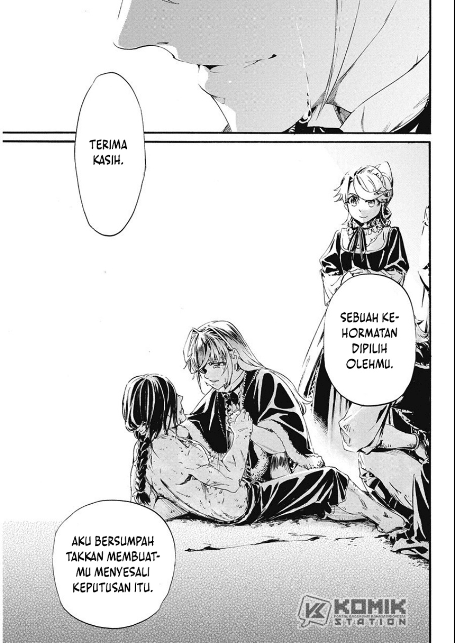 Horyo Eiyuu: Sute koma ni sareta Kendo wa Tekikoku de Nariagaru Chapter 04 Bahasa Indonesia