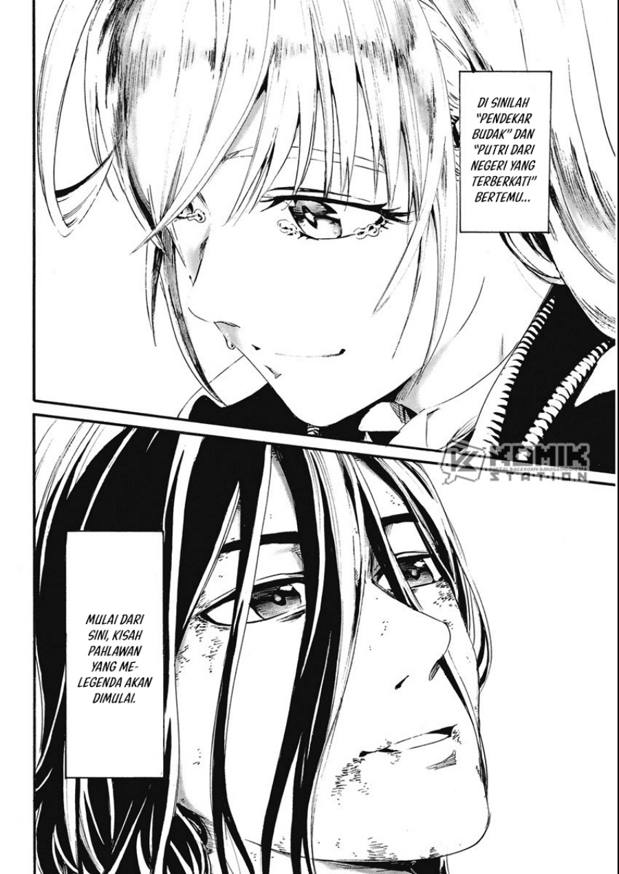 Horyo Eiyuu: Sute koma ni sareta Kendo wa Tekikoku de Nariagaru Chapter 04 Bahasa Indonesia