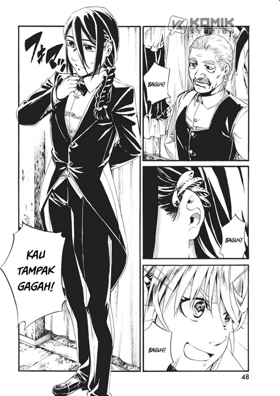 Horyo Eiyuu: Sute koma ni sareta Kendo wa Tekikoku de Nariagaru Chapter 05 Bahasa Indonesia