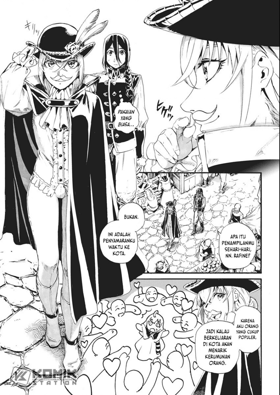 Horyo Eiyuu: Sute koma ni sareta Kendo wa Tekikoku de Nariagaru Chapter 05 Bahasa Indonesia