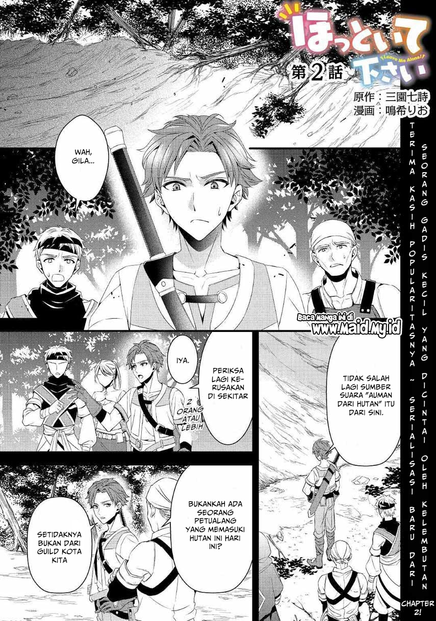 Hottoite Kudasai ~Juuma to Cheat Life Tanoshi Mitai~ Chapter 02 Bahasa Indonesia