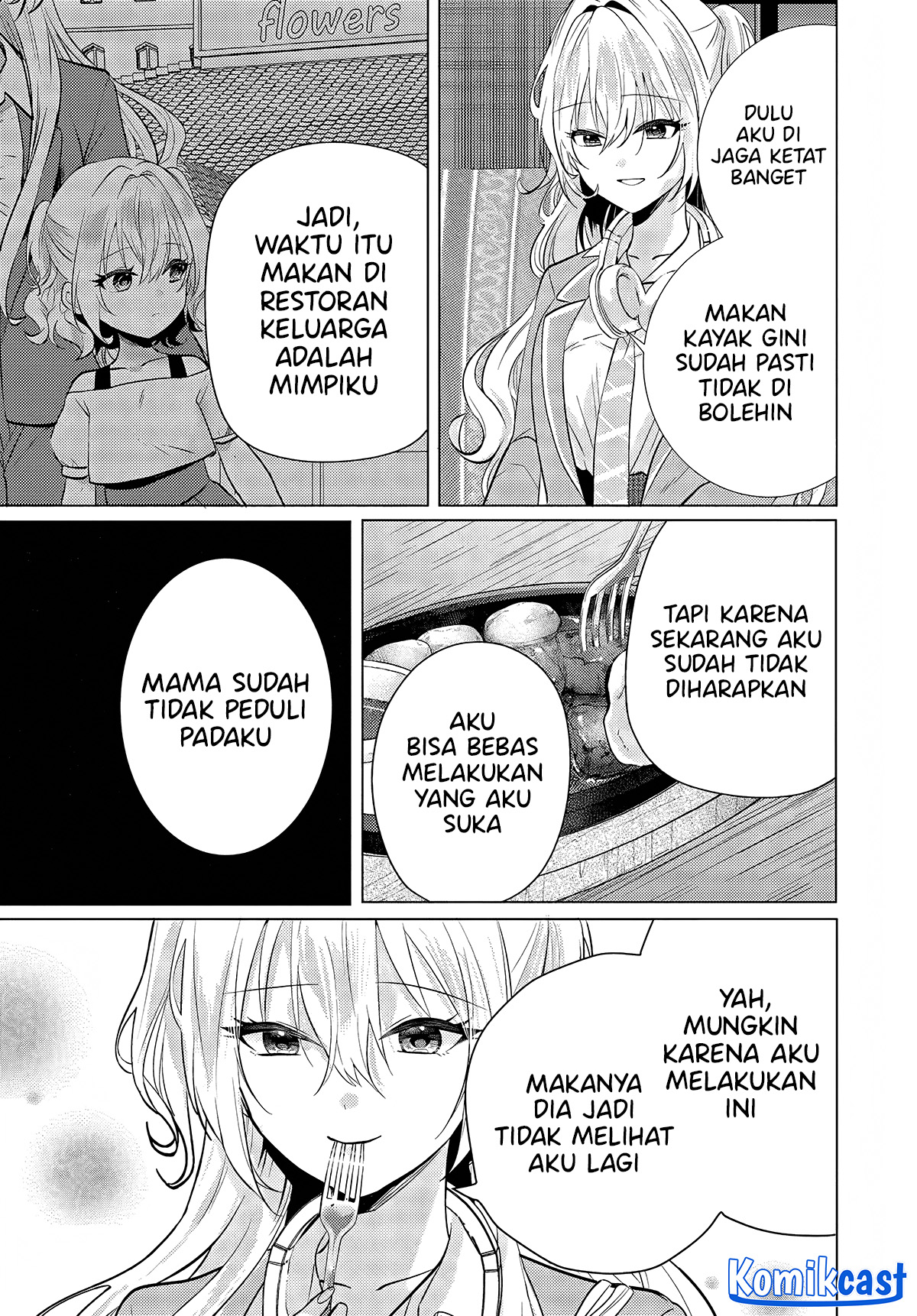 Houkago, Famiresu de, Kurasu no Ano Ko to chapter 4