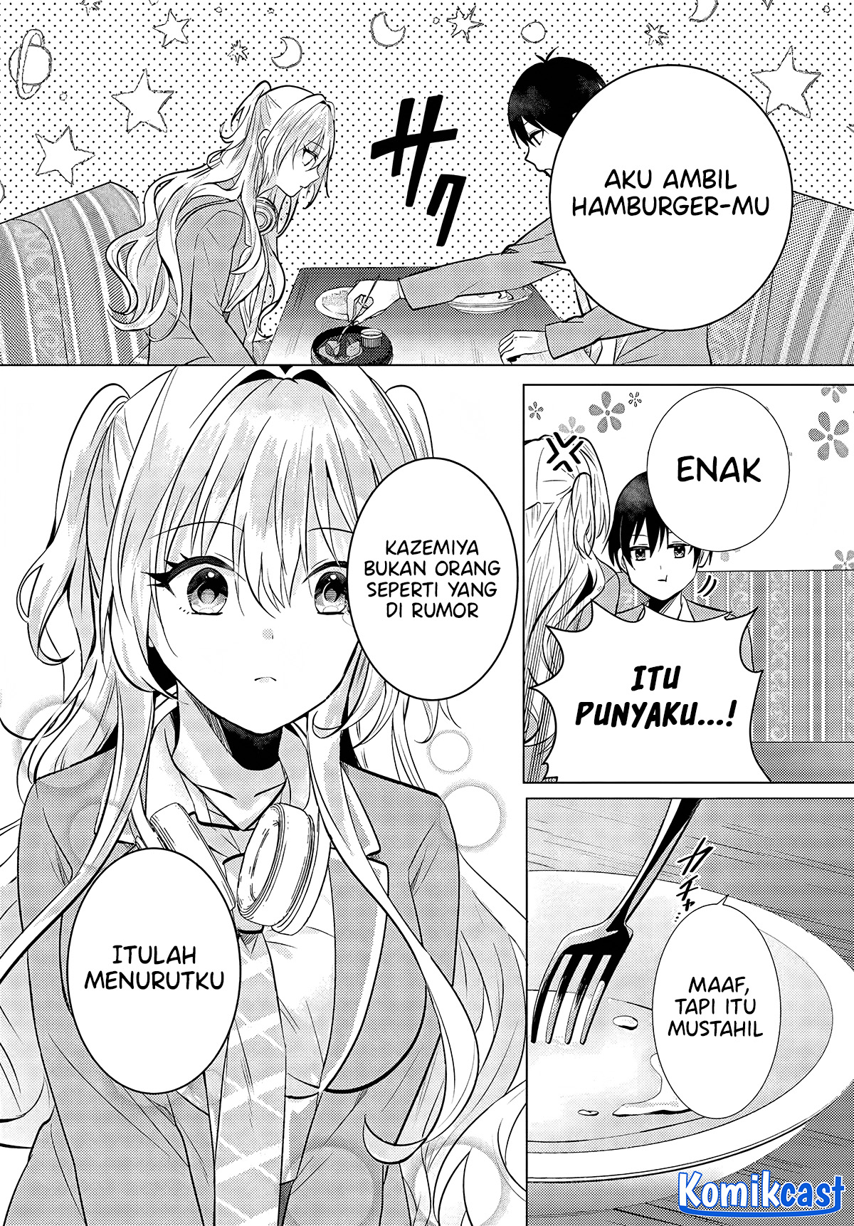 Houkago, Famiresu de, Kurasu no Ano Ko to chapter 4