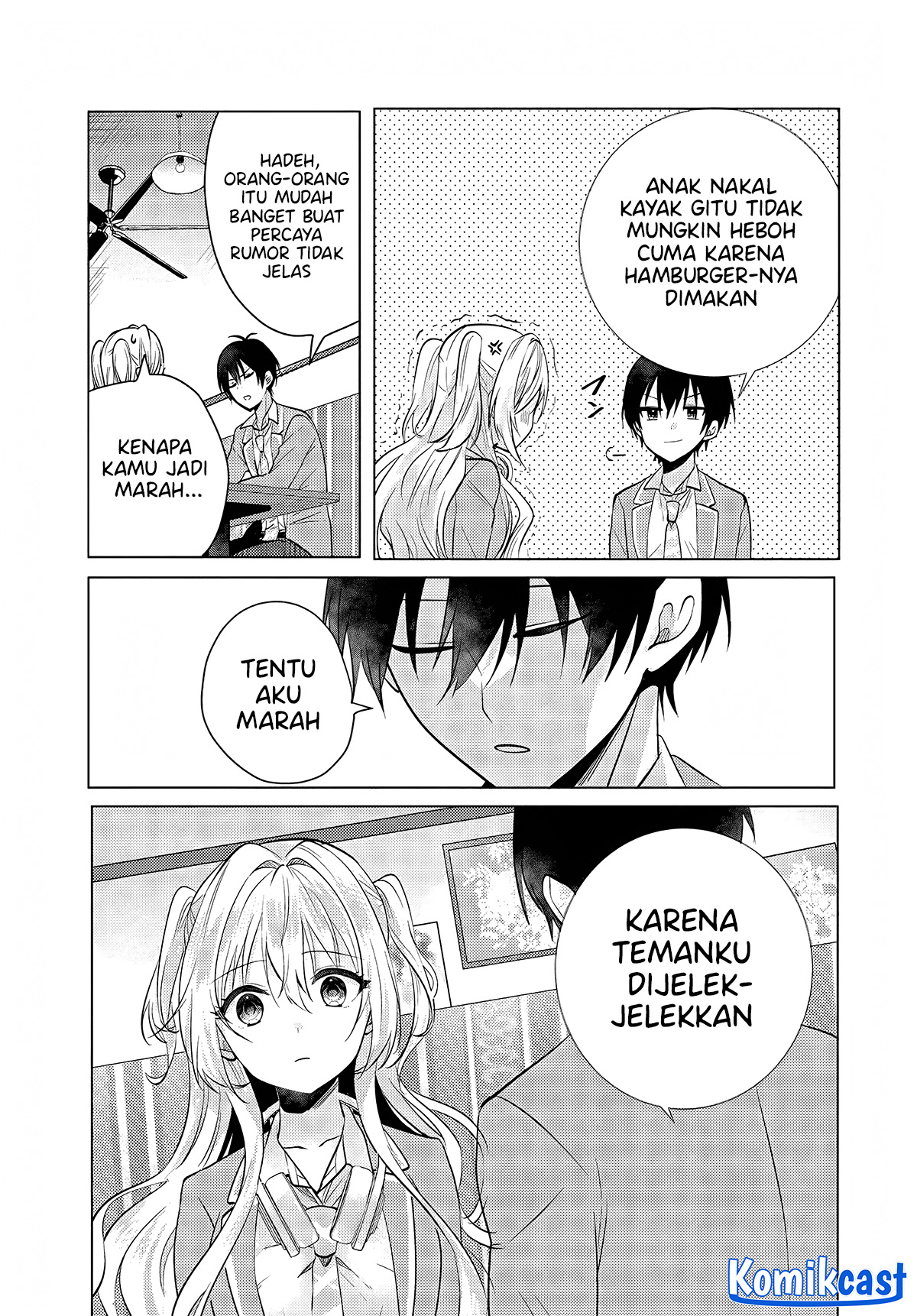Houkago, Famiresu de, Kurasu no Ano Ko to chapter 4