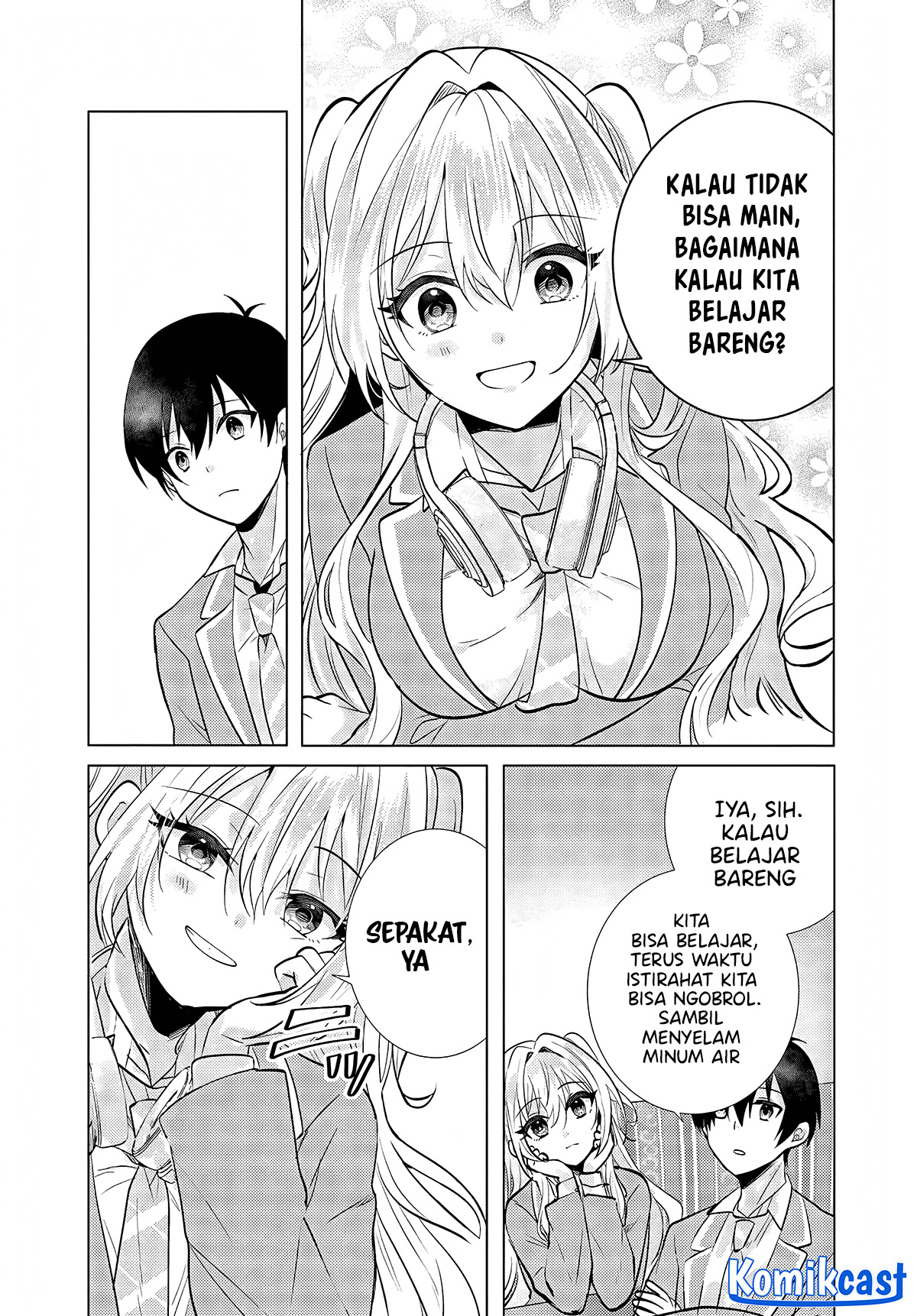 Houkago, Famiresu de, Kurasu no Ano Ko to chapter 4