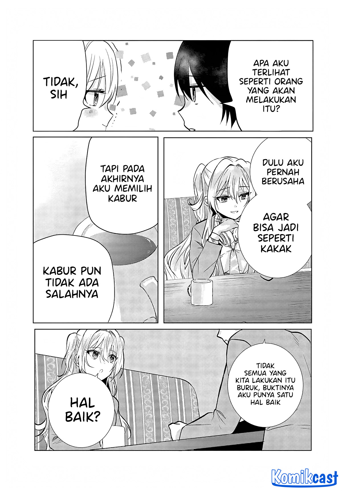 Houkago, Famiresu de, Kurasu no Ano Ko to chapter 4