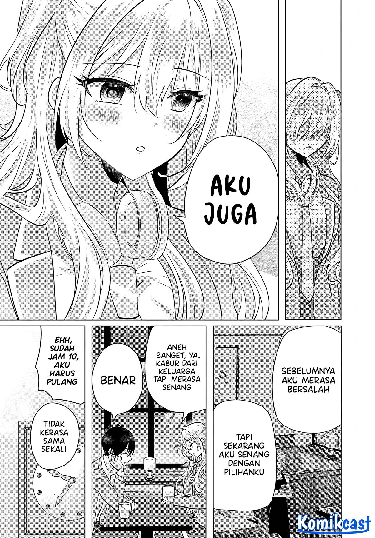 Houkago, Famiresu de, Kurasu no Ano Ko to chapter 4