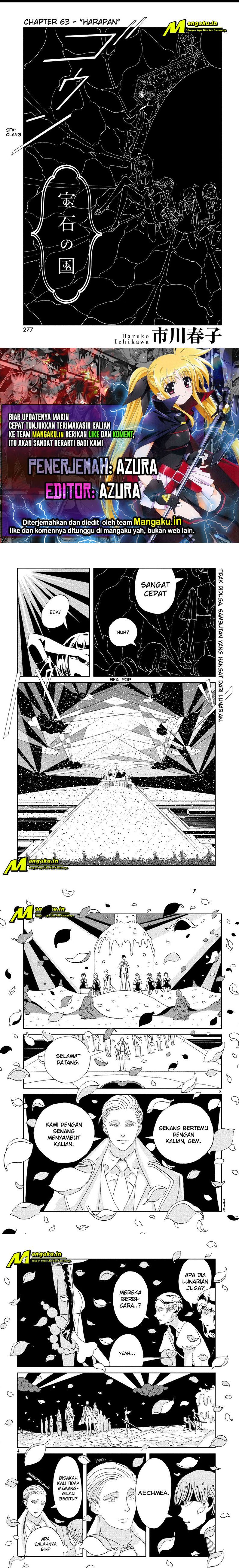 Houseki no Kuni Chapter 63 Bahasa Indonesia