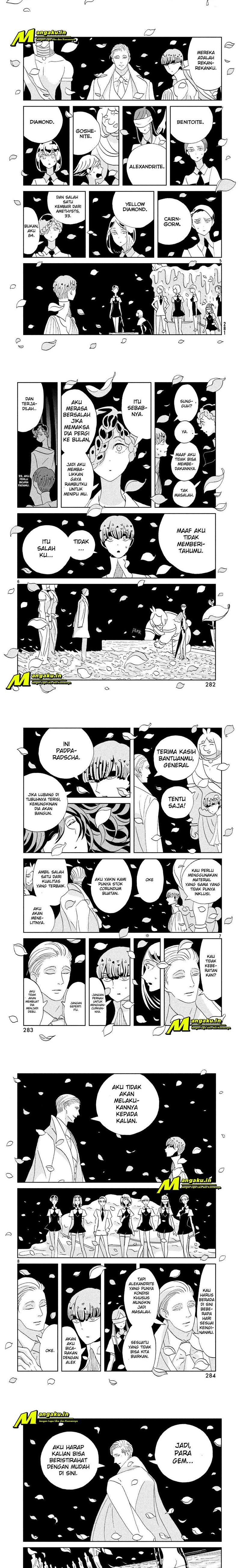 Houseki no Kuni Chapter 63 Bahasa Indonesia