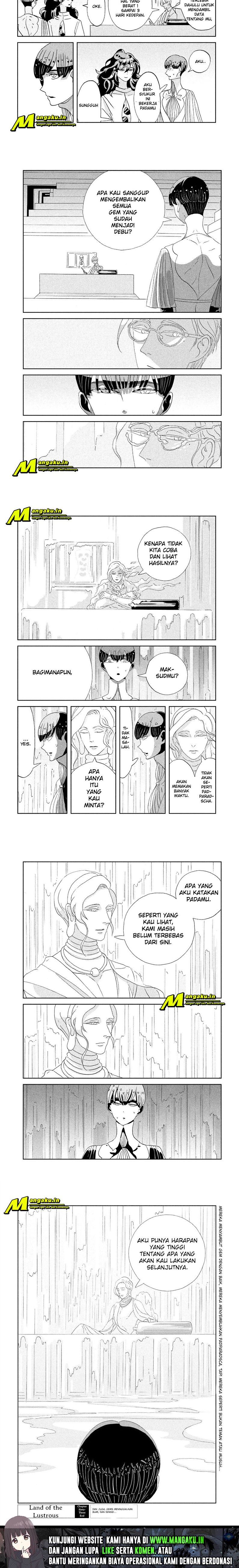 Houseki no Kuni Chapter 63 Bahasa Indonesia