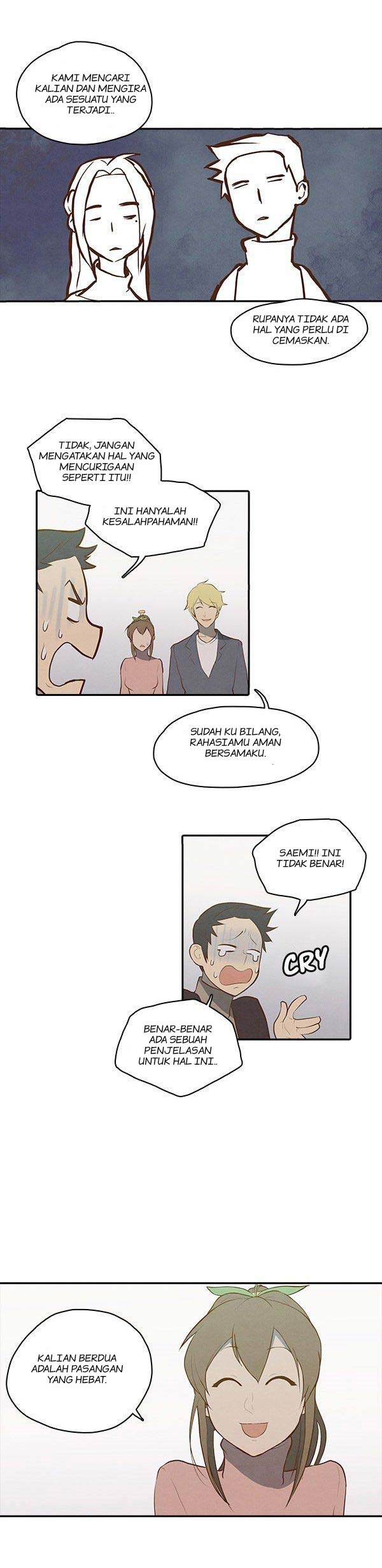 How to Open a Triangular Riceball Chapter 28 Bahasa Indonesia