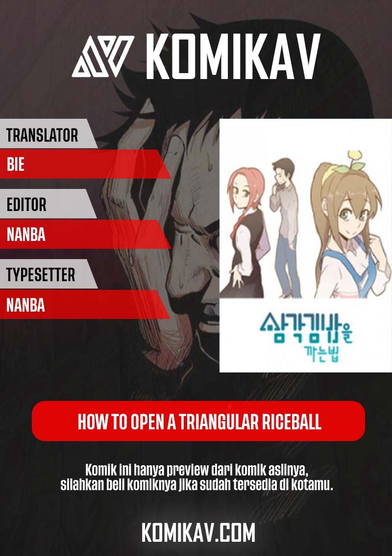 How to Open a Triangular Riceball Chapter 31 Bahasa Indonesia