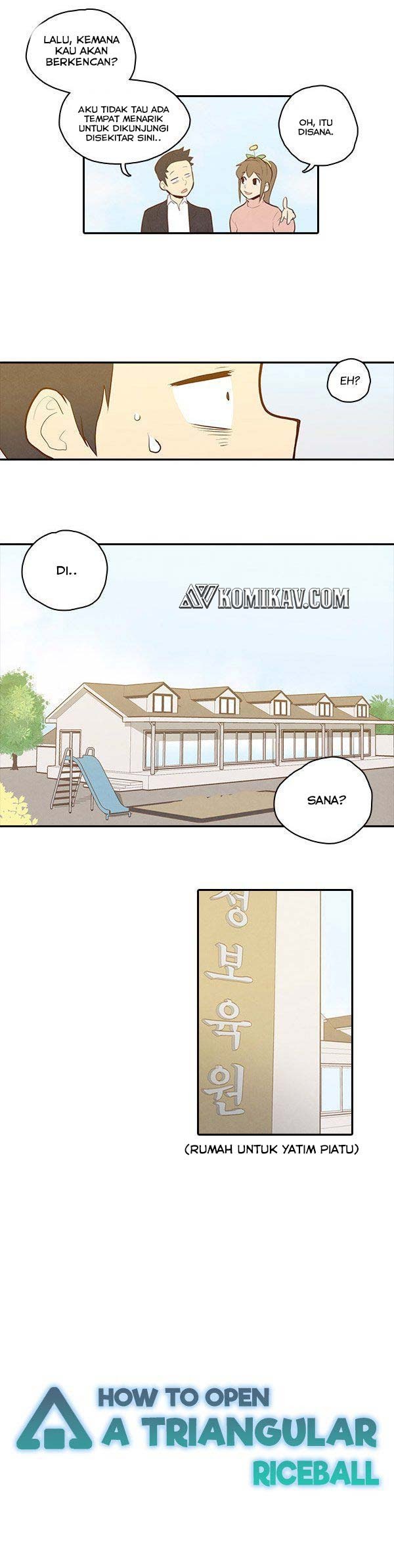 How to Open a Triangular Riceball Chapter 31 Bahasa Indonesia